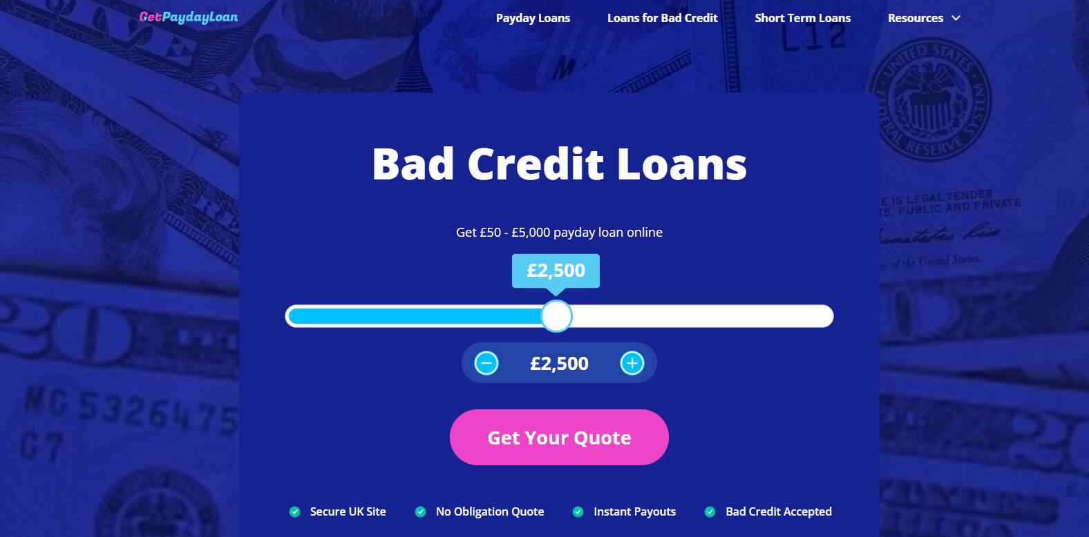 Bad Credit Loan